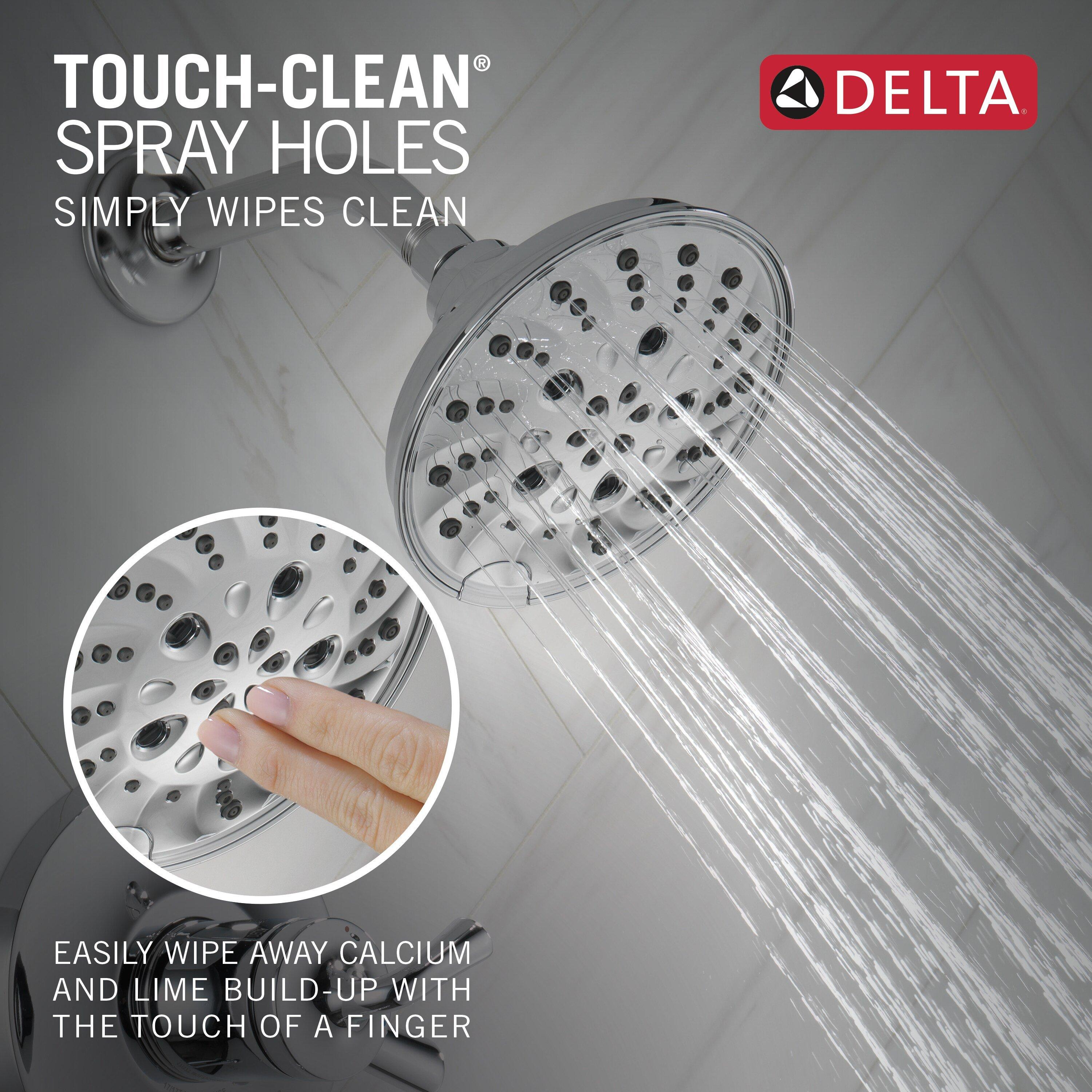 Delta Faucet Chrome Two Handle Multi Function Bathtub & Shower Faucet (Trim Only) 
