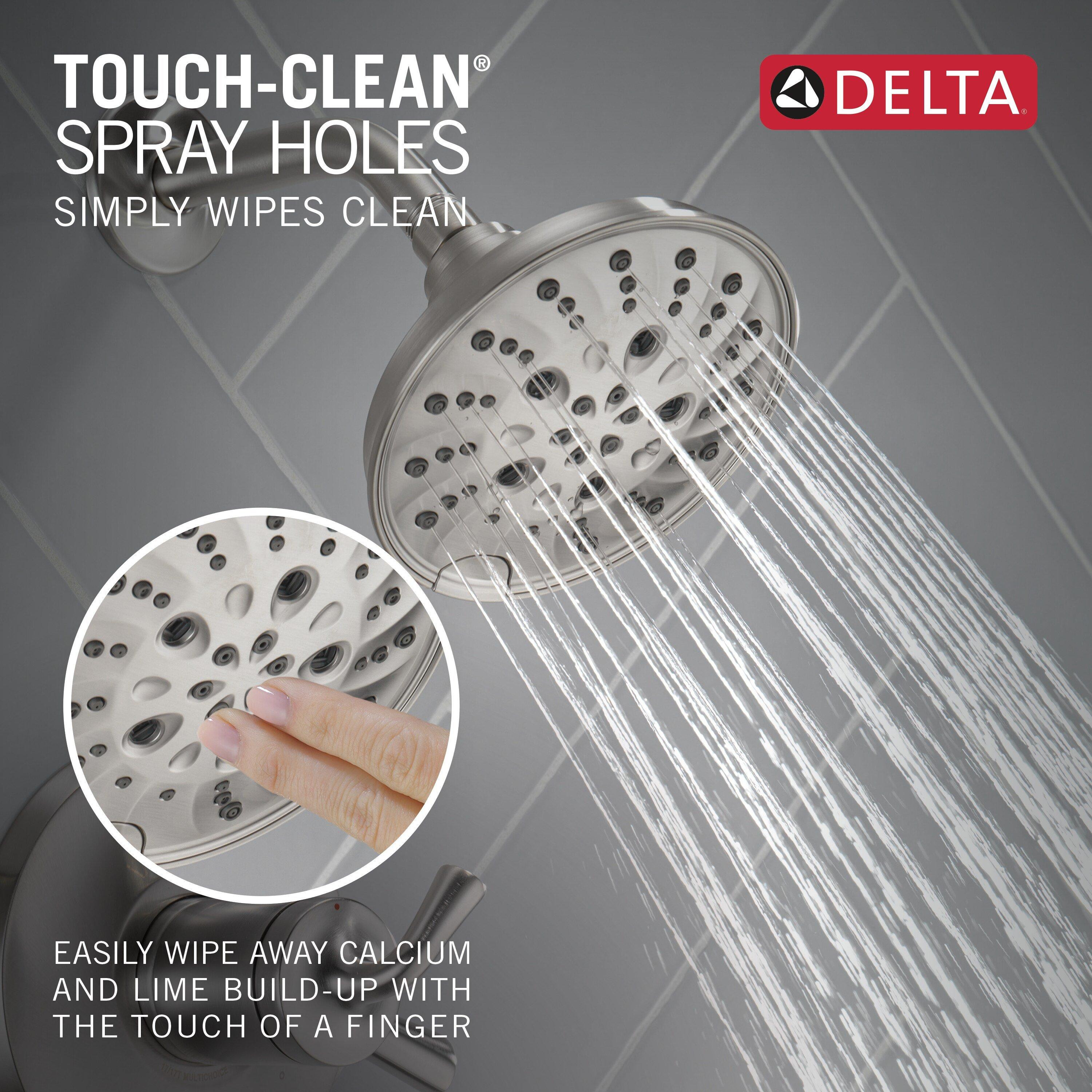 Delta Faucet Chrome Two Handle Multi Function Bathtub & Shower Faucet (Trim Only) 
