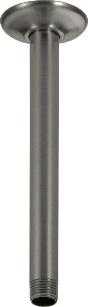 Delta Faucet Black Stainless 2-1/2 x 10 in.  Shower Arm and Flange 