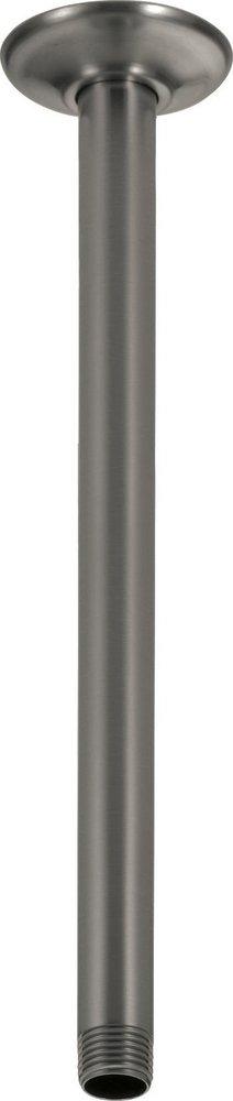 Delta Faucet Black Stainless 1/2 x 2-1/2 in. NPT Brass and Metal Shower Arm and Flange 