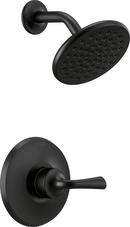 Delta Faucet Matte Black Single Handle Single Function Shower Faucet (Trim Only) 