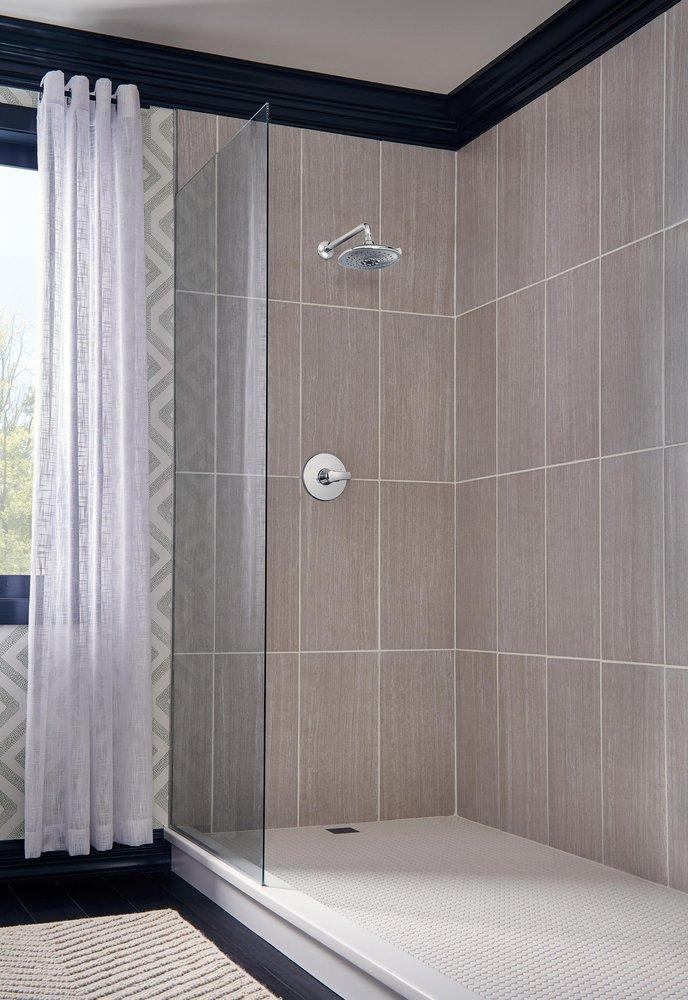 Delta Faucet Black Stainless 1/2 x 16 in. NPT x MIPS Brass Shower Arm 