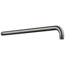 Delta Faucet Black Stainless 1/2 x 16 in. NPT x MIPS Brass Shower Arm 