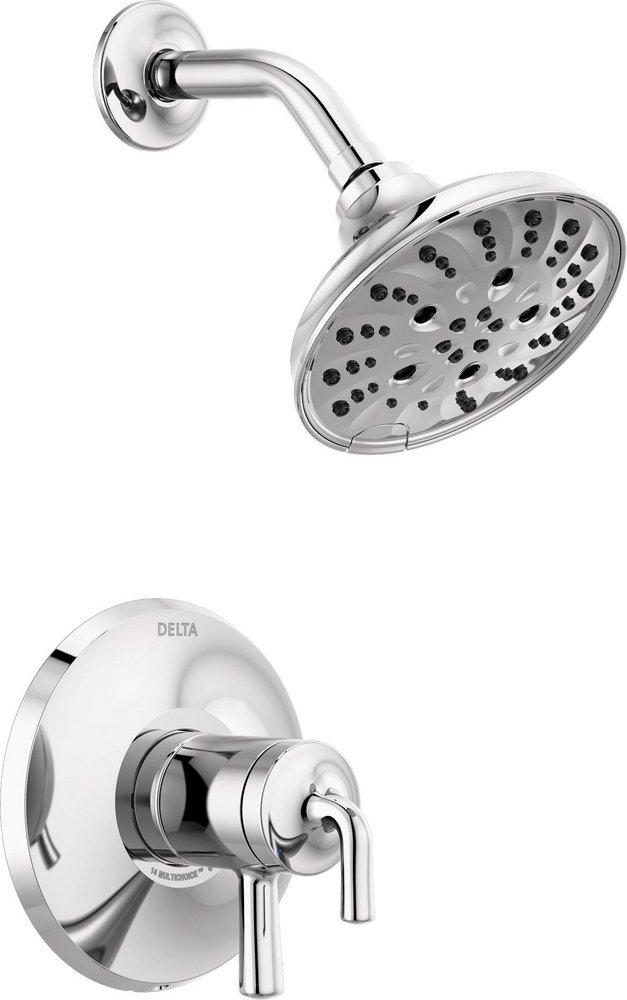 Delta Faucet Chrome Two Handle Multi Function Shower Faucet (Trim Only) 