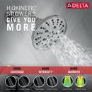 Delta Faucet Chrome Two Handle Multi Function Shower Faucet (Trim Only) 