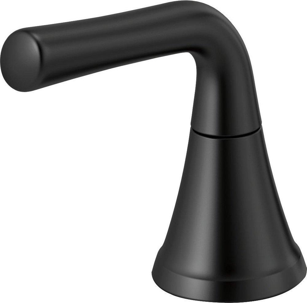 Delta Faucet Matte Black 2 in. Metal and Plastic Handle Kit 