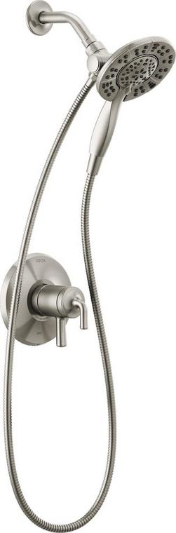 Two Handle Multi Function Shower Faucet in Brilliance&reg; Stainless (Trim Only)