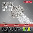 Delta Faucet Brilliance Stainless Two Handle Multi Function Bathtub & Shower Faucet (Trim Only) 