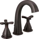 Delta Faucet Venetian Bronze Two Handle Widespread Bathroom Sink Faucet 