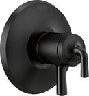 Delta Faucet Matte Black Two Handle Pressure Balancing Valve Trim 