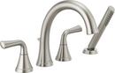Delta Faucet Stainless Two Handle Roman Tub Faucet (Trim Only) 