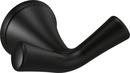 Delta Faucet Matte Black 2-Hook Robe Hook 