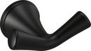 Delta Faucet Matte Black 2-Hook Robe Hook 