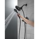 Delta Faucet Matte Black Two Handle Multi Function Shower Faucet (Trim Only) 