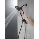 Delta Faucet Matte Black Two Handle Multi Function Shower Faucet (Trim Only) 