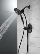Delta Faucet Matte Black Two Handle Multi Function Shower Faucet (Trim Only) 