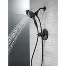 Delta Faucet Matte Black Two Handle Multi Function Shower Faucet (Trim Only) 