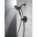 Delta Faucet Matte Black Two Handle Multi Function Shower Faucet (Trim Only) 