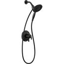 Delta Faucet Matte Black Two Handle Multi Function Shower Faucet (Trim Only) 