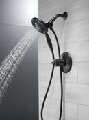 Delta Faucet Matte Black Two Handle Multi Function Shower Faucet (Trim Only) 