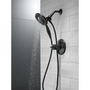 Delta Faucet Matte Black Two Handle Multi Function Shower Faucet (Trim Only) 