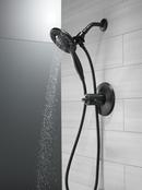 Delta Faucet Matte Black Two Handle Multi Function Shower Faucet (Trim Only) 