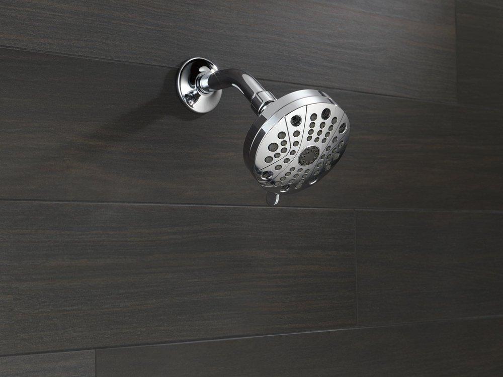 Delta Faucet Black Stainless 1/2 x 5-1/2 in. MIPS Shower Arm 