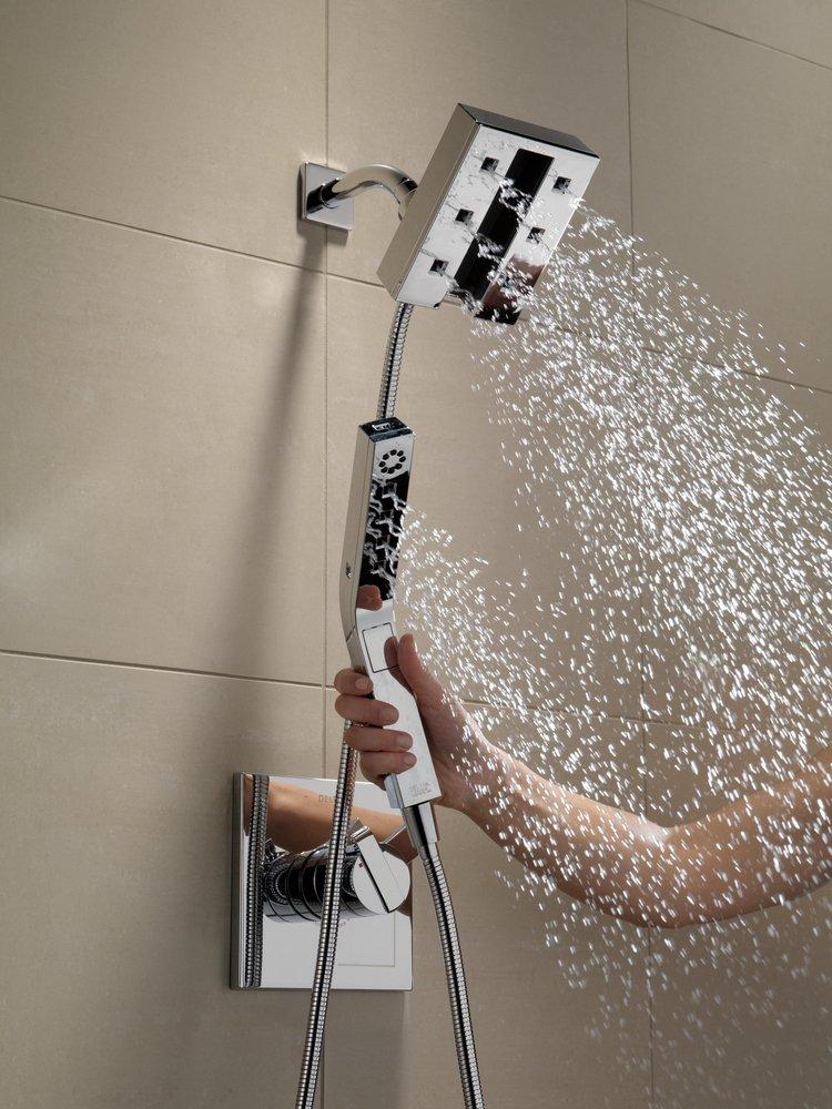 Delta Faucet Black Stainless 1/2 x 5-1/2 in. MIPS Shower Arm 