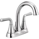 Delta Faucet Chrome Two Handle Centerset Bathroom Sink Faucet 