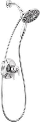 Two Handle Multi Function Shower Faucet in Chrome (Trim Only)