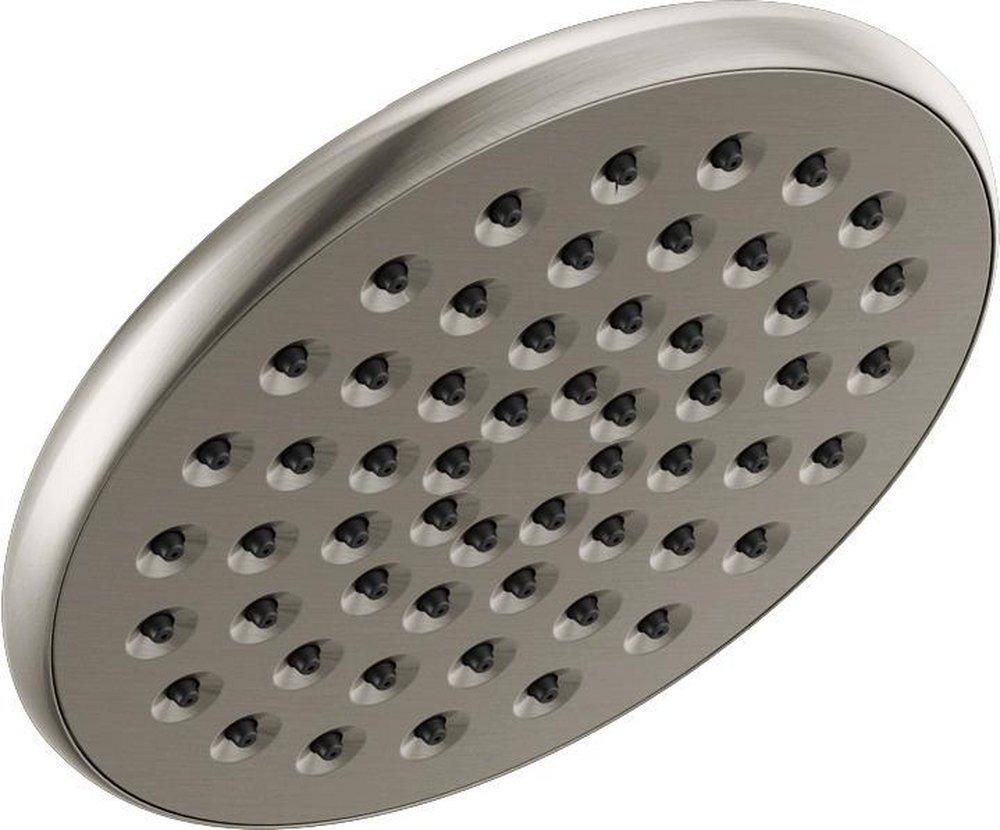 Delta Faucet Brilliance&reg; Stainless Single Function Rain Showerhead 