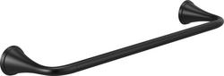 18 in. Towel Bar in Matte Black