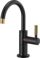 Brizo Matte Black/Luxe Gold Hot Only Water Dispenser 