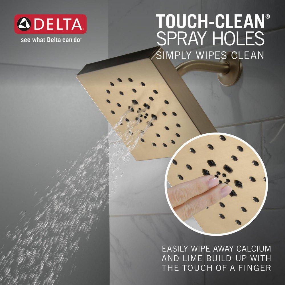 Delta Faucet Champagne Bronze Multi Function Rain Showerhead 