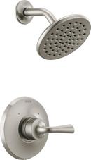 Delta Faucet Brilliance&reg; Stainless Single Handle Single Function Shower Faucet (Trim Only) 