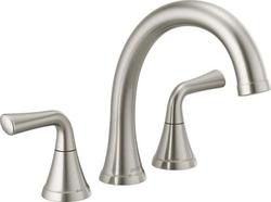 Two Handle Roman Tub Faucet in Brilliance&reg; Stainless (Trim Only)
