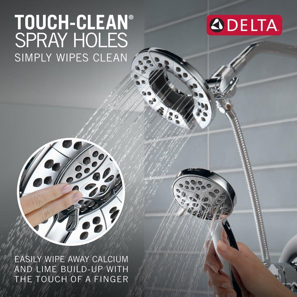 Delta Faucet Chrome Two Handle Multi Function Bathtub & Shower Faucet (Trim Only) 