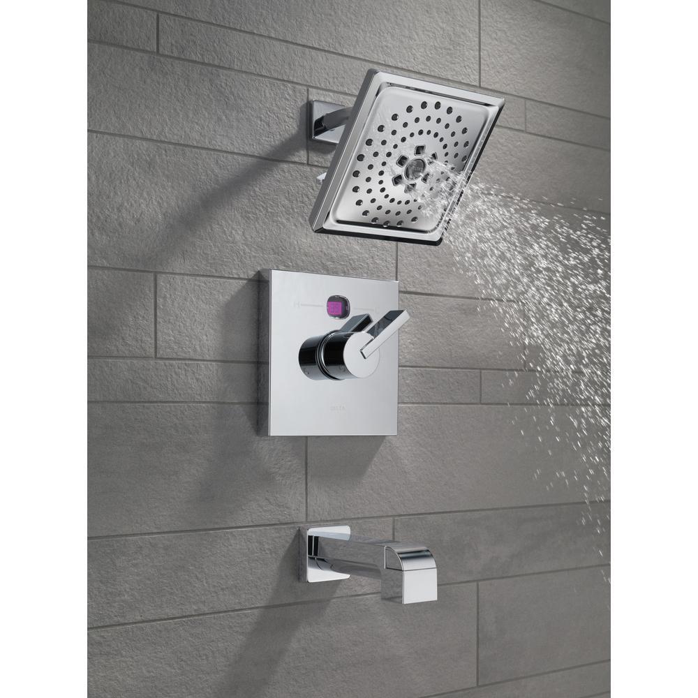 Delta Faucet Black Stainless Shower Flange 