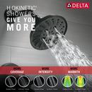 Delta Faucet Matte Black Two Handle Multi Function Bathtub & Shower Faucet (Trim Only) 