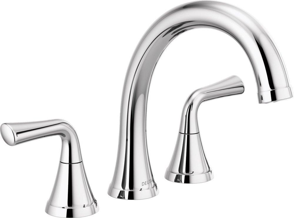 Delta Faucet Chrome Two Handle Roman Tub Faucet (Trim Only) 