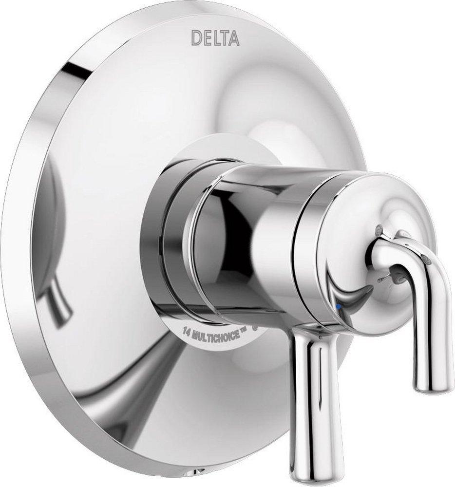 Delta Faucet Chrome Two Handle Pressure Balancing Valve Trim 