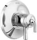 Delta Faucet Chrome Two Handle Pressure Balancing Valve Trim 