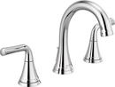 Delta Faucet Chrome Two Handle Widespread Bathroom Sink Faucet 
