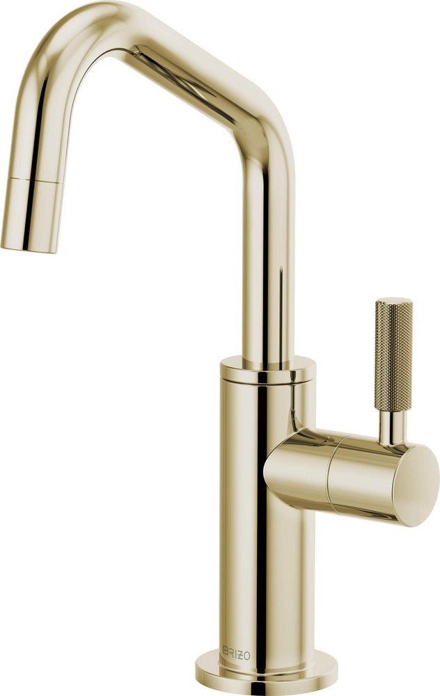 Brizo Polished Nickel Single Handle Beverage Kitchen Faucet 