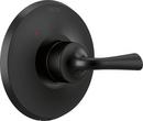 Delta Faucet Matte Black Single Handle Shower Faucet Trim Only 