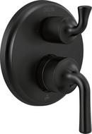 Delta Faucet Matte Black Two Handle Multi Function Bathtub & Shower Faucet (Trim Only) 