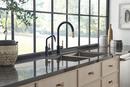 Brizo Matte Black/Luxe Gold Single Handle Beverage Kitchen Faucet 