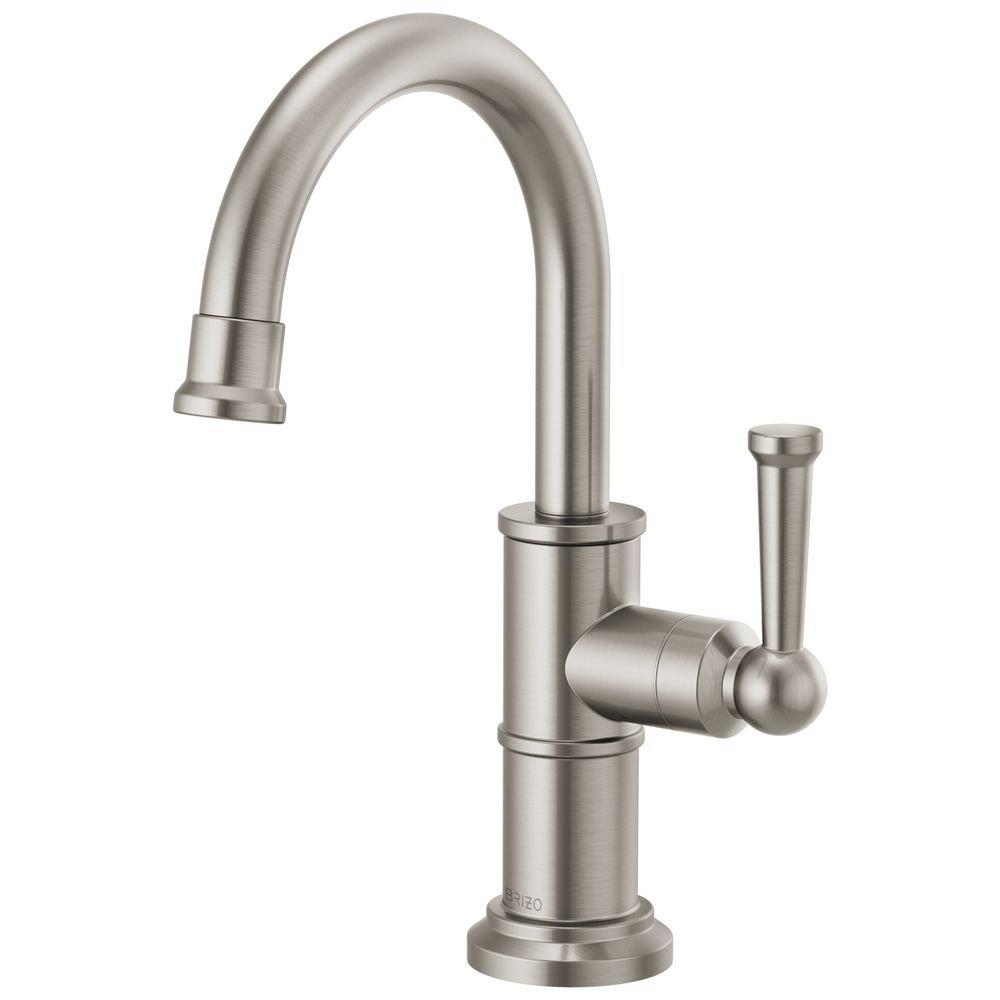 Brizo Brilliance Stainless Single Handle Kitchen Faucet 