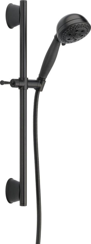 Delta Faucet Matte Black Multi Function Hand Shower 