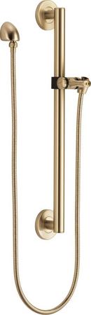 24 in. Shower Rail with Hose in Brilliance® Champagne Bronze